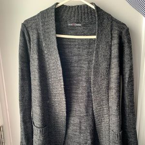 Grey cardigan